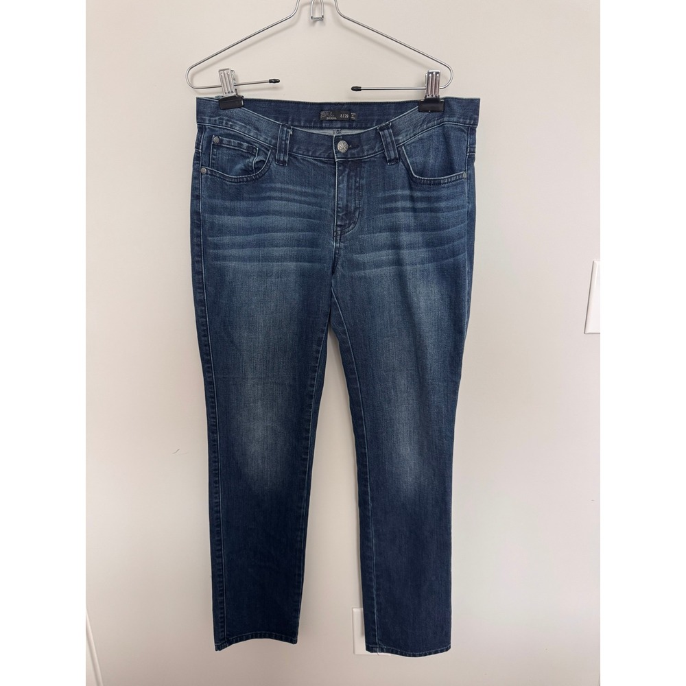 PRANA | Jeans Women 8/29 Blue Straight Leg Stretch Denim Outdoor Casual Pants